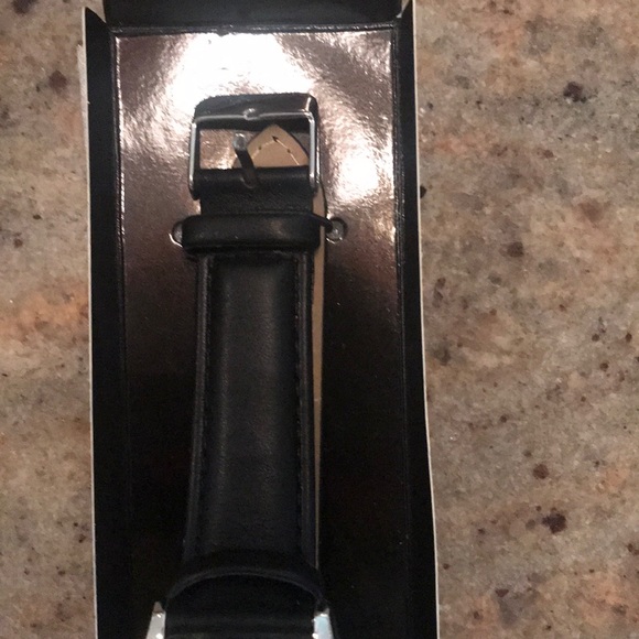 Black and Silver Watch